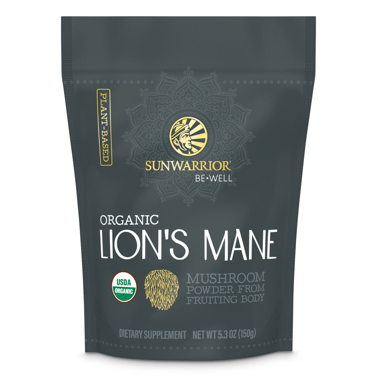 BeWell LionsMane 150g Pouch Front