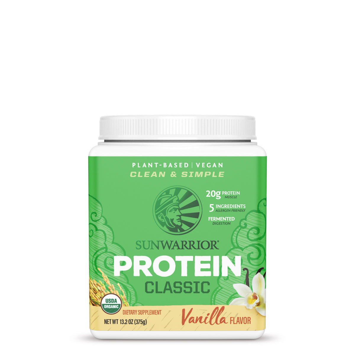 Classic Protein 375g Vanilla Front