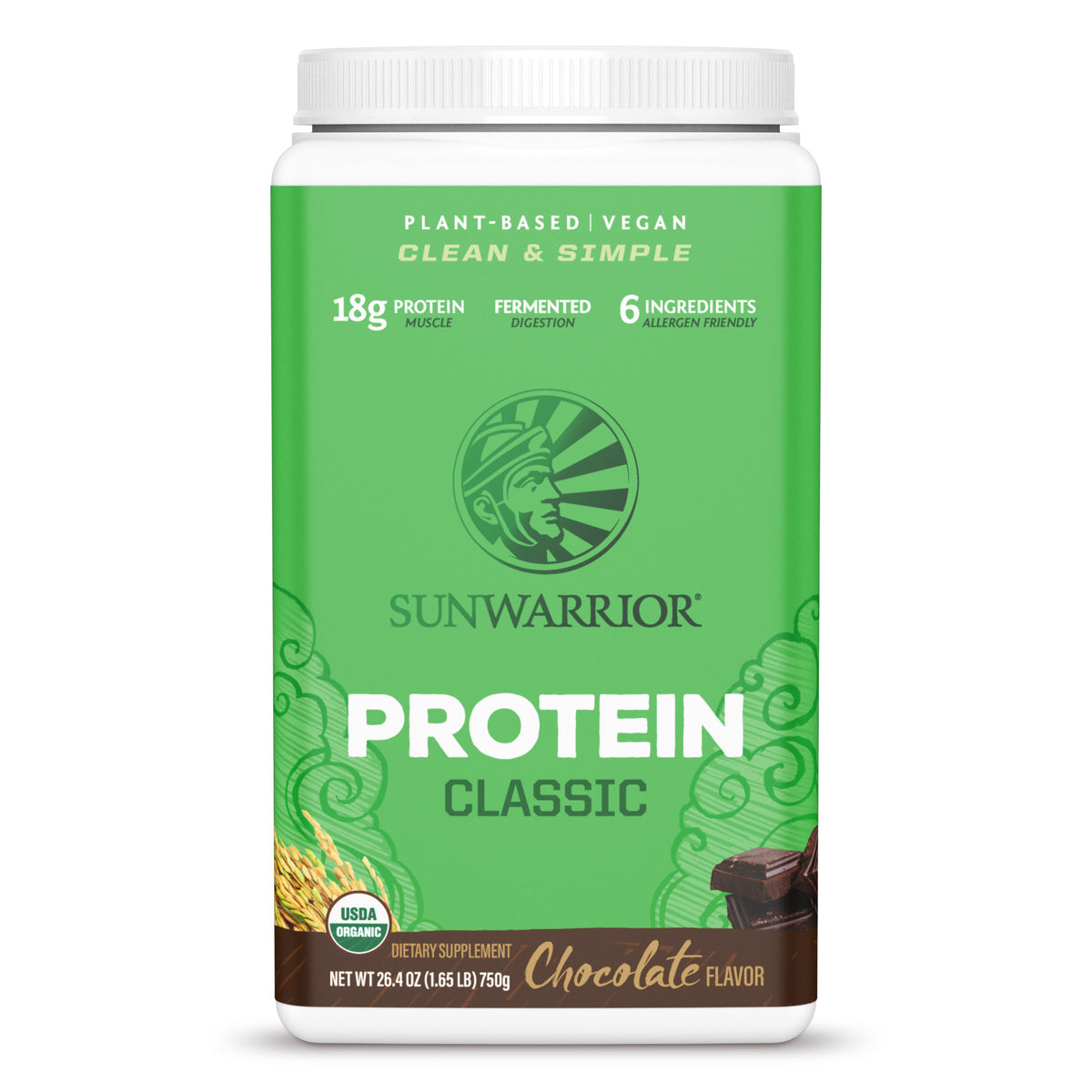 ClassicProtein 750g Choc Front