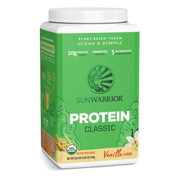 ClassicProtein 750g Vanilla ThreeQuarter