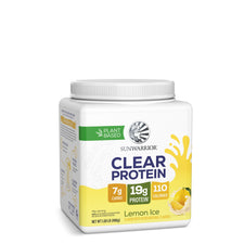 Clear Protein Lemon Ice Plant-based Protein Sunwarrior 15 Servings