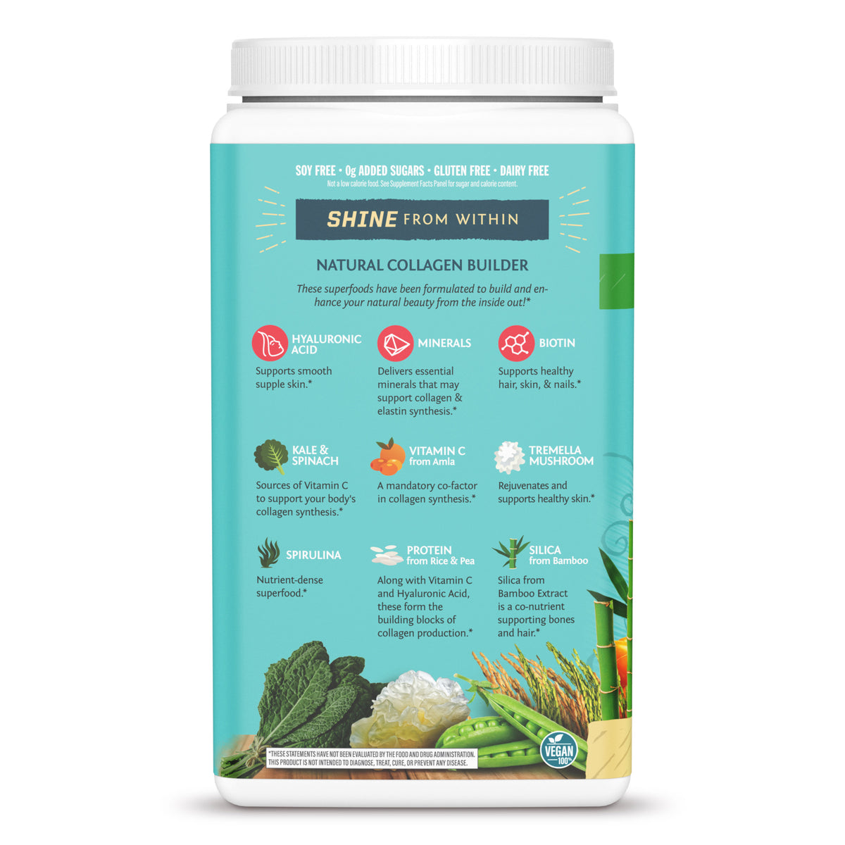 Collagen 1kg Vanilla Left