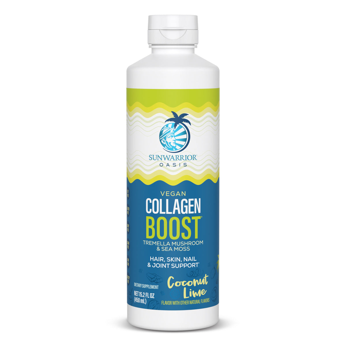 Liquid Vegan Collagen Boost Coconut Lime Vitamins & Supplements Sunwarrior