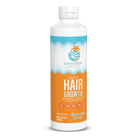 Liquid Hair Growth Vitamins & Supplements Sunwarrior 30 Servings
