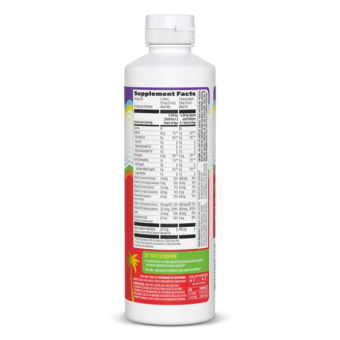 Organic Kid's Liquid Multi Vitamin with Omegas Vitamins & Supplements Sunwarrior