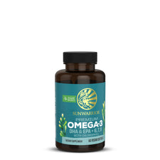 Premium Omega-3 | Vegan DHA & EPA Vitamins & Supplements Sunwarrior 30 Servings