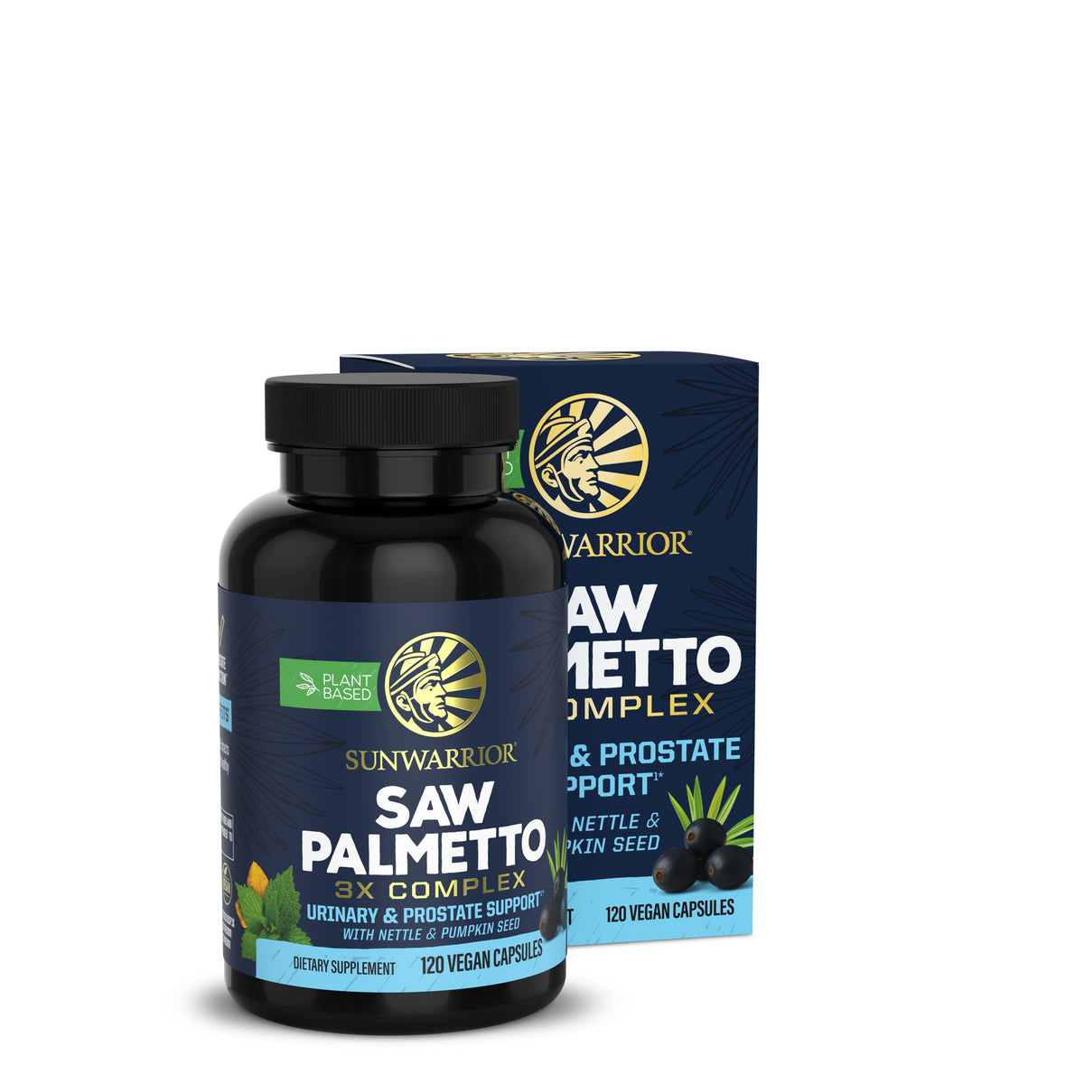 Saw Palmetto 3X Complex Vitamins & Supplements Sunwarrior