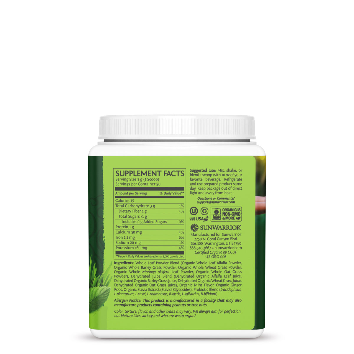 SuperGreens 450g Mint Right