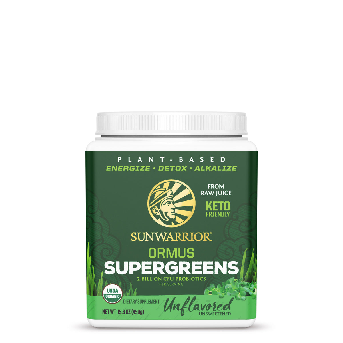 USA SuperGreens 450g Front