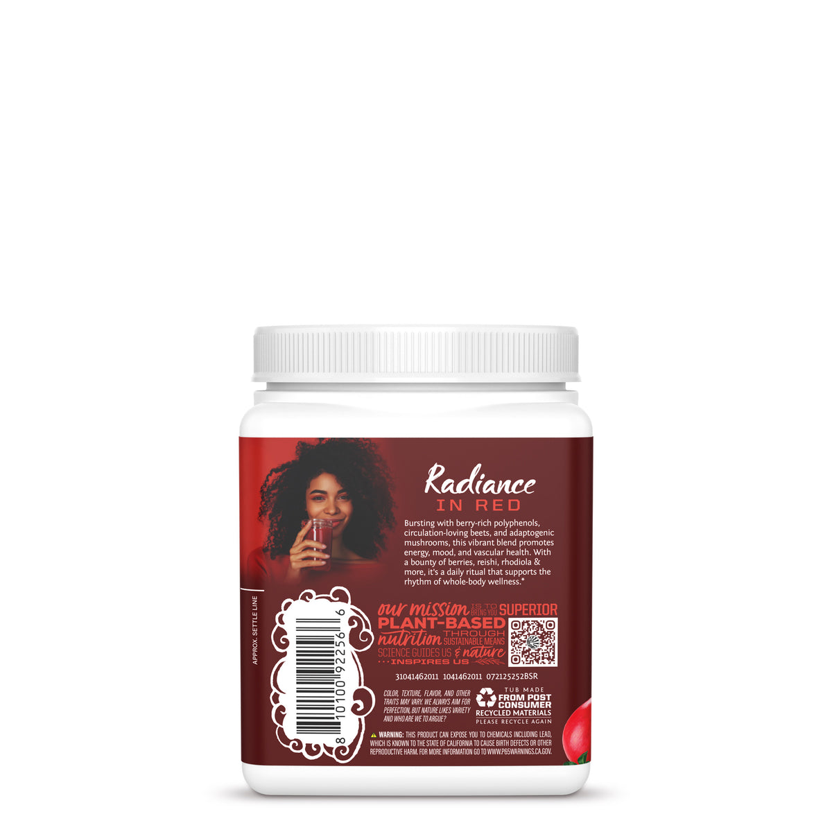 Organic Super Reds Powder Superfood Supplements Sunwarrior