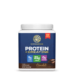 Protein for Strength with 5g Creatine - Warrior Blend Chocolate Plant-based Protein Sunwarrior