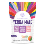 Sunwarrior Yerba Mate & Matcha super blend package with colorful design