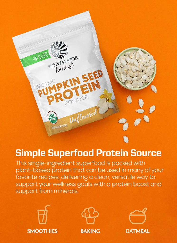 Pumpkin Seed Protein - Life style banner image mobile