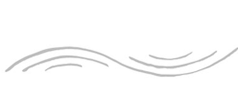 Wavy line design in gray on a white background