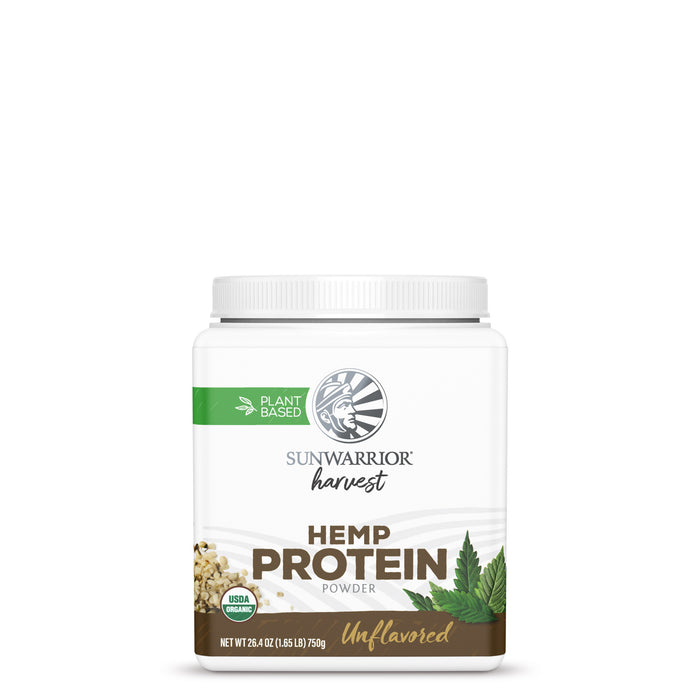 Organic Hemp Protein Powder Plant-based Protein Sunwarrior 25 Servings