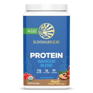 Warrior Blend Organic Protein - Maple French Toast Plant-based Protein Sunwarrior