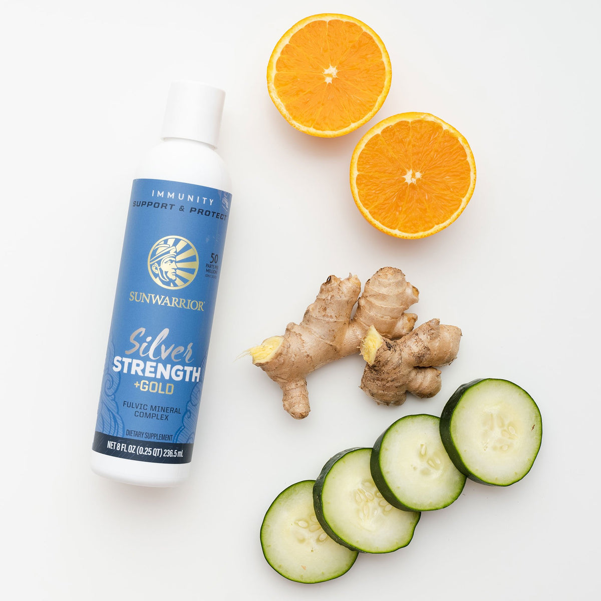 Silver Strength Immune Support Vitamins & Supplements Sunwarrior